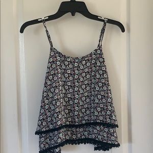 Flowery flowy tank